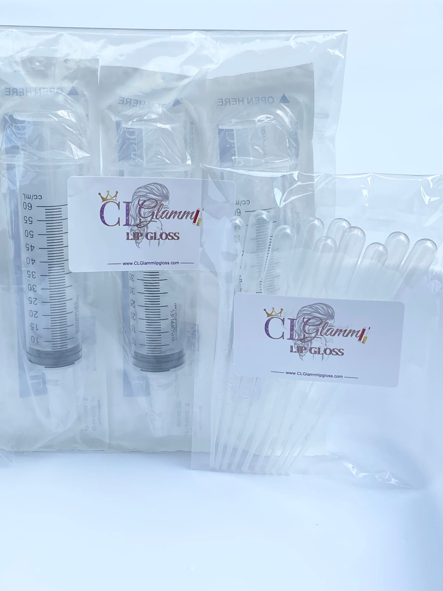 Lip Gloss Clear Crystal Wand Tubes, Empty Containers, Lip Gloss Making  Supplies, LipGloss Mixing [VIDEO]